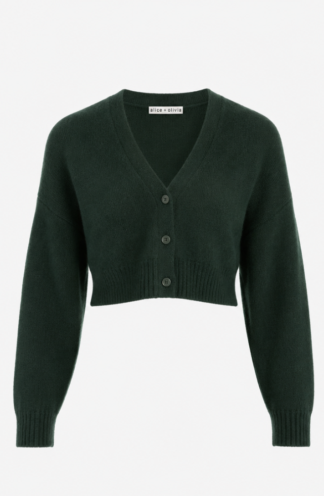 Maureen Cardigan - Dark Green