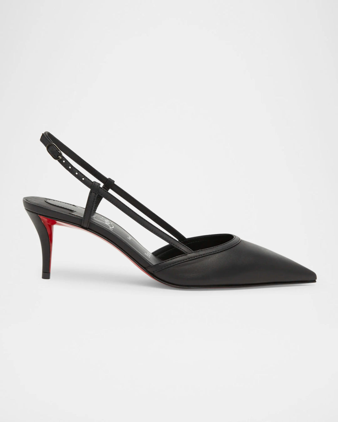 Miss Z Sling 60 Leather Pumps - Black