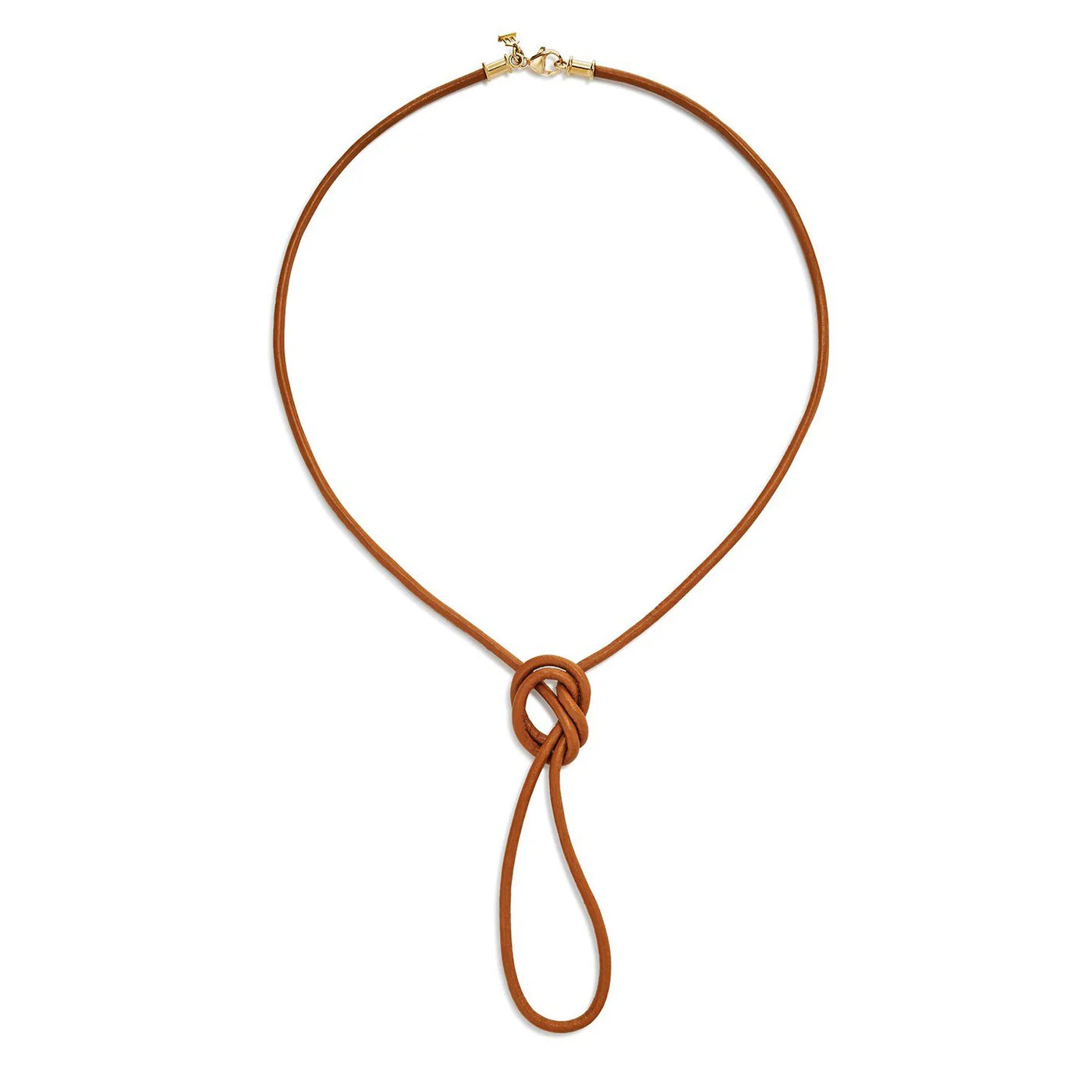 18K Natural Leather Cord - 32"
