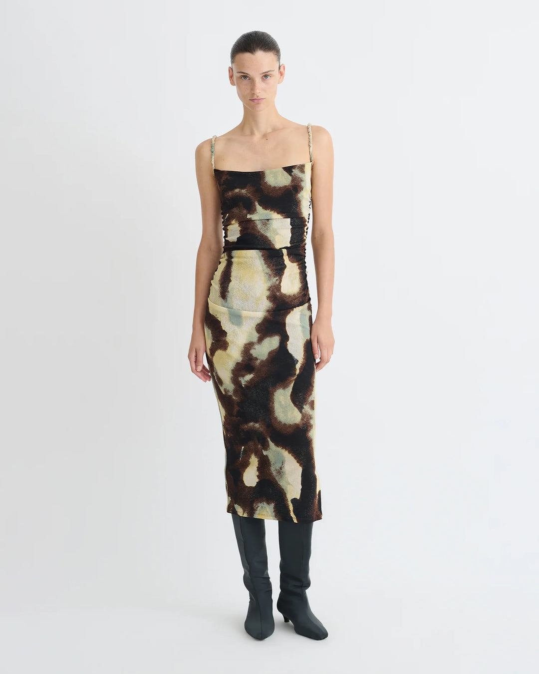 ALEXA DRESS - Watercolor Sage
