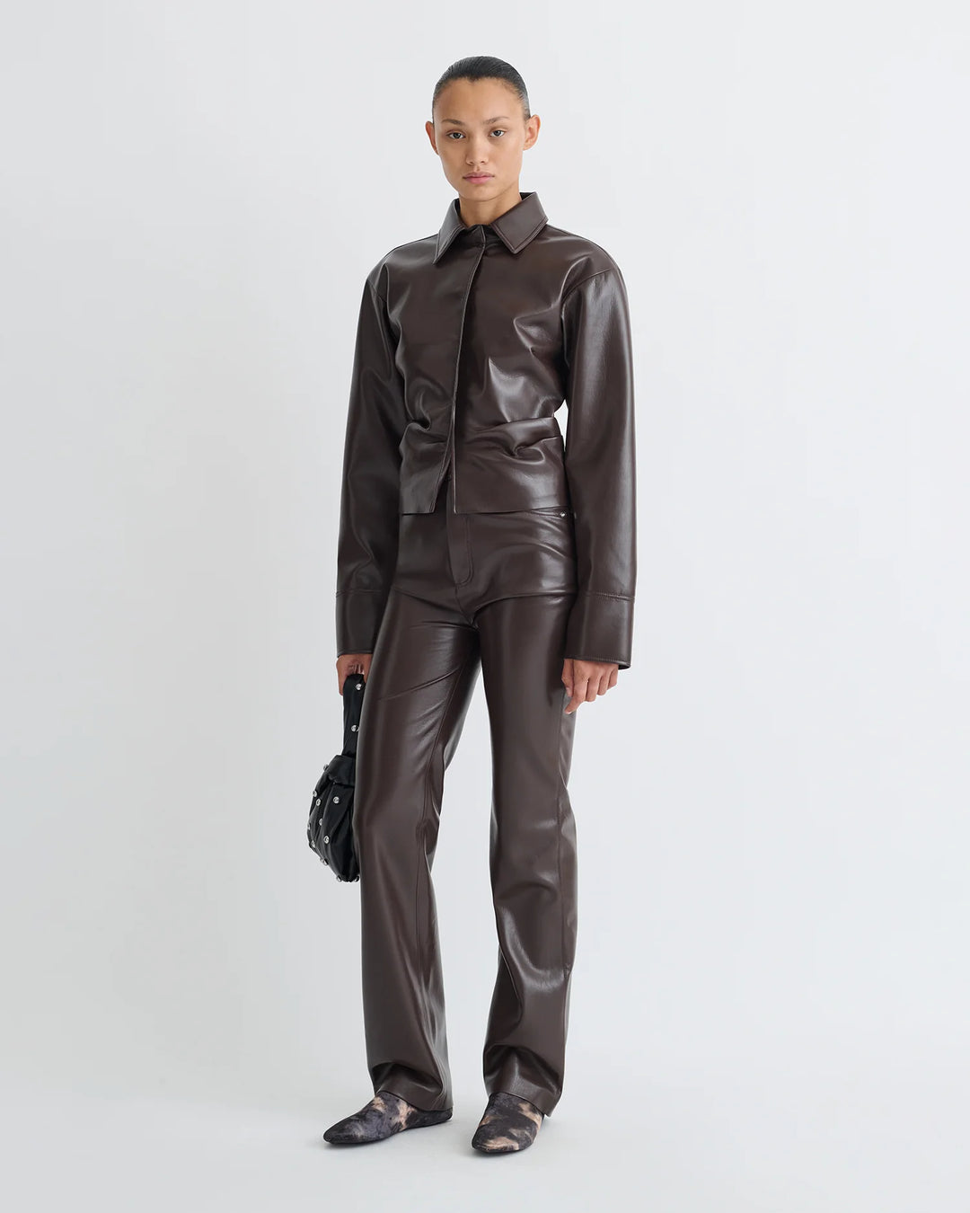 Hildie Okobor Shirt - Coffee Ground