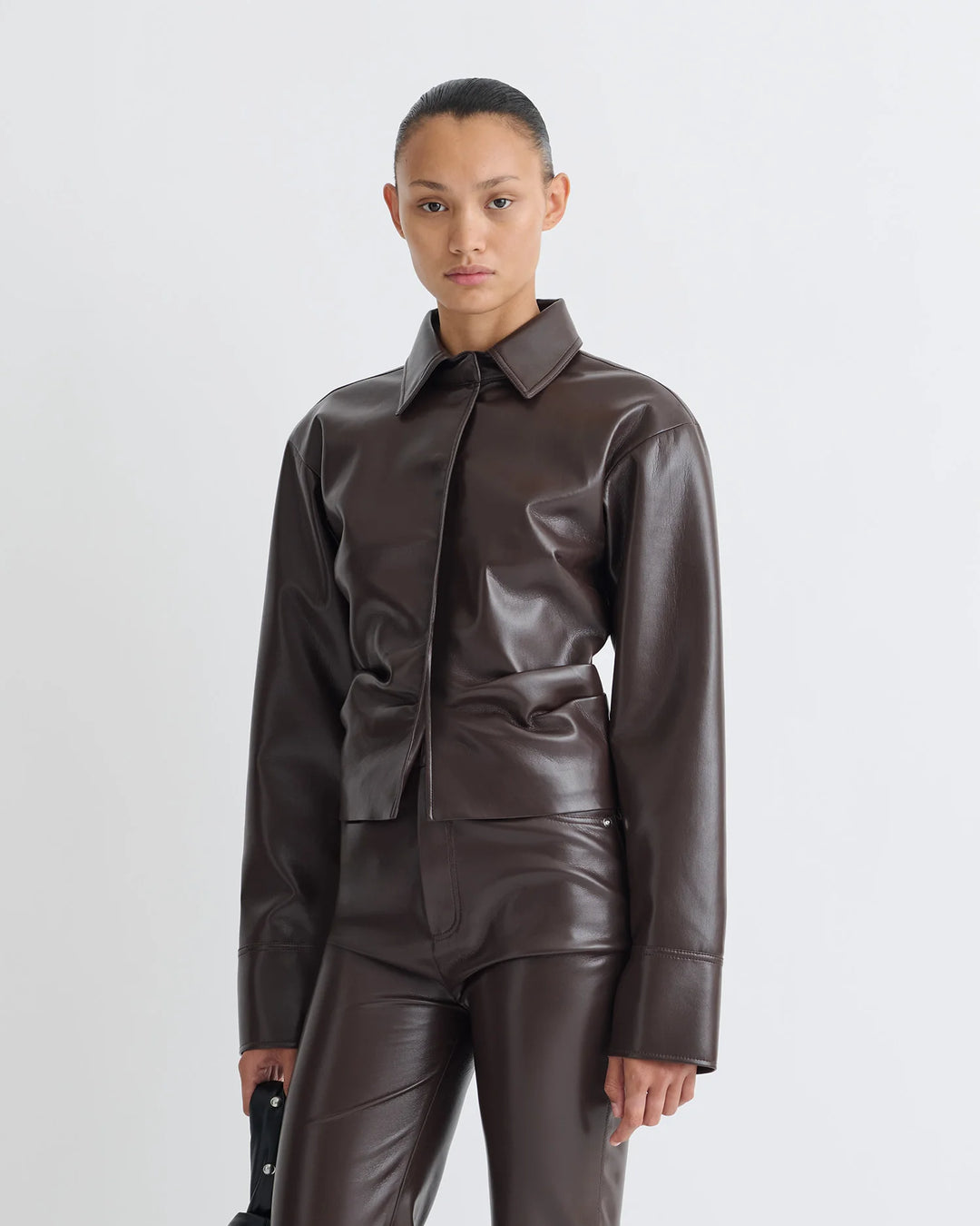 Hildie Okobor Shirt - Coffee Ground