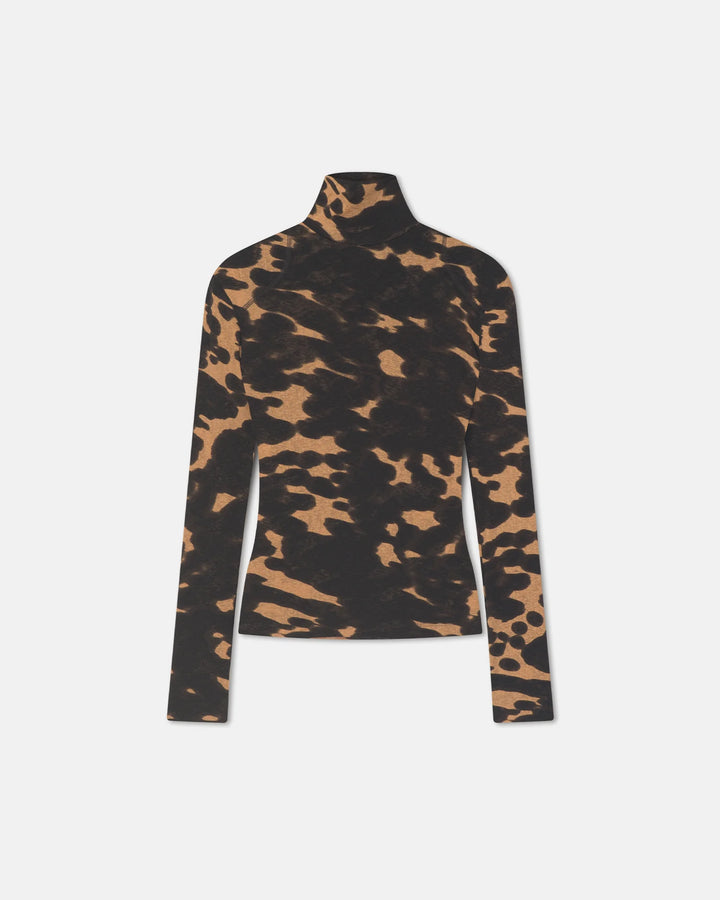 NAYELI TOP - Midnight Mocha Apricot