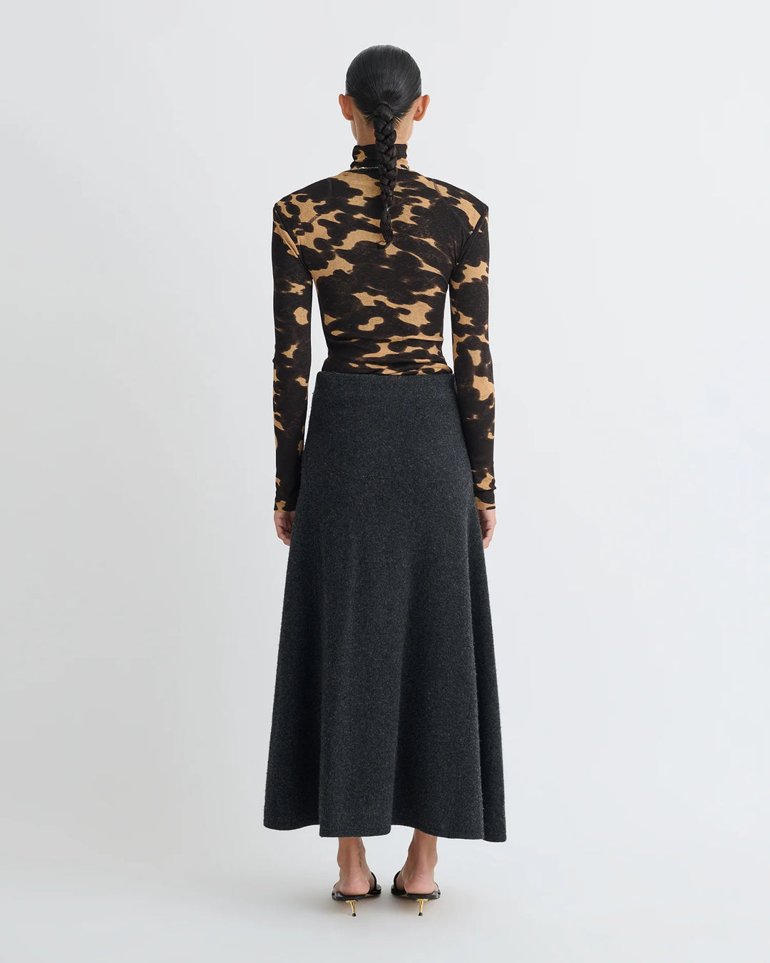 NAYELI TOP - Midnight Mocha Apricot