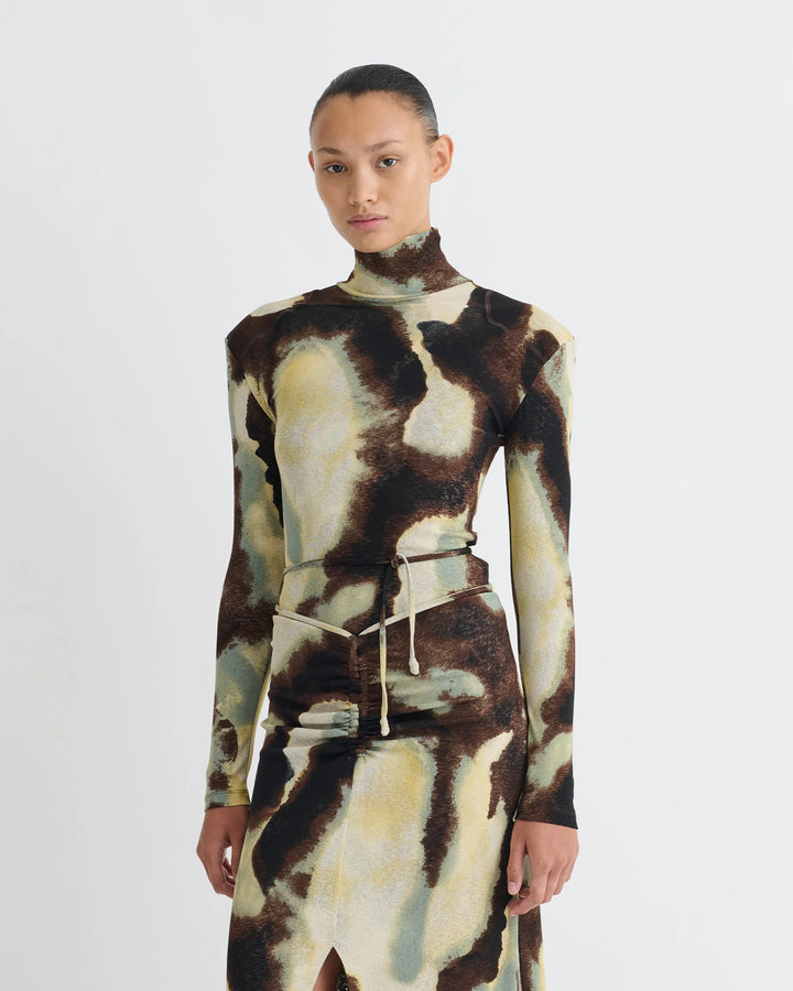 NAYELI TOP - Watercolor Sage