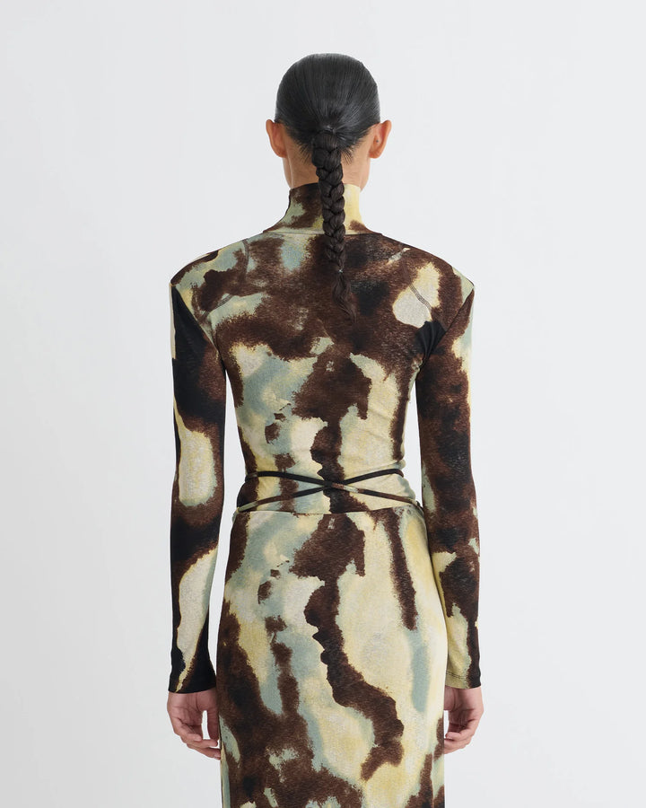 NAYELI TOP - Watercolor Sage