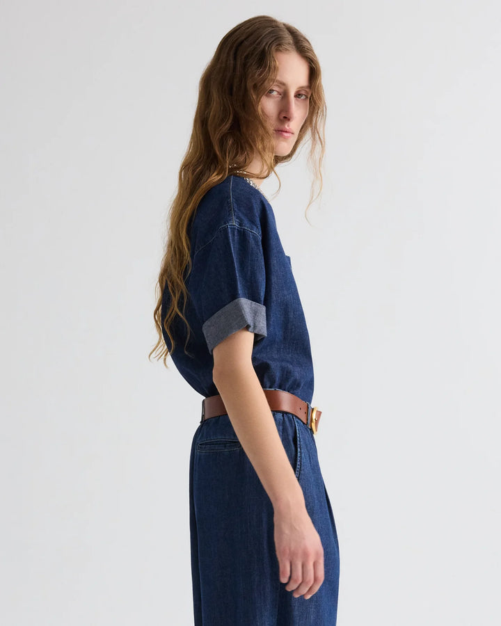 TWP - Ex T with Crystal Collar - Med Blue