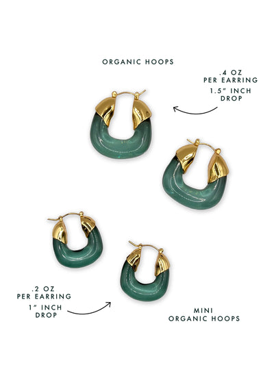 Mini Organic Hoops in Honey