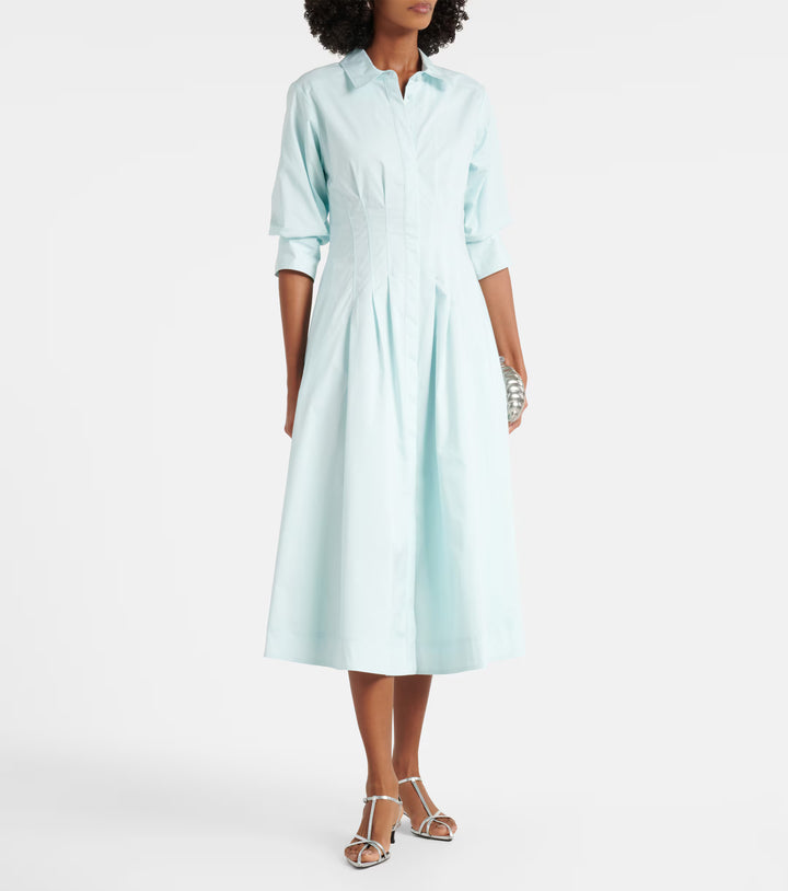 Jonathan Simkhai - Jazz Pintuck Midi Dress - More Colors Available