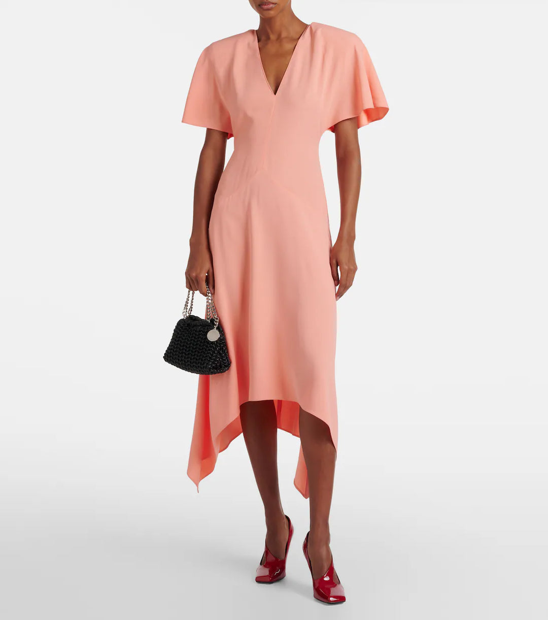 Envers Satin V Neck  - More Colors Available