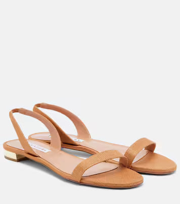 So Nude sandal flat - Cognac