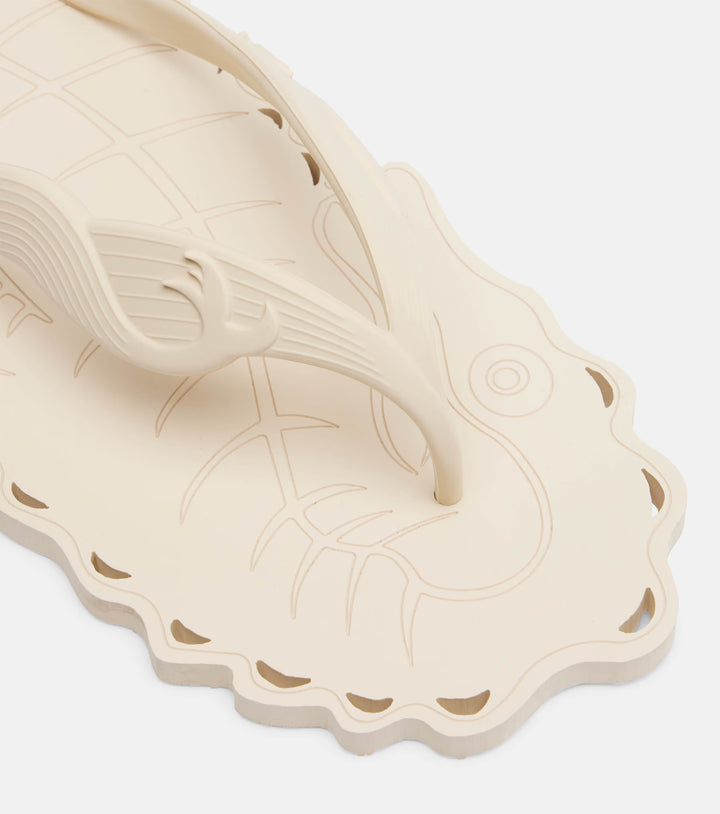 Seafoam Thong - Cream