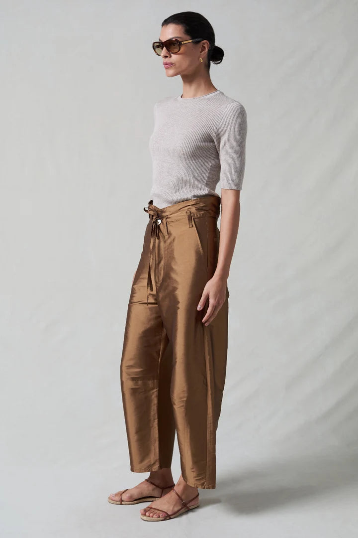 Techno Taffeta Barrel Pant - More Colors Available