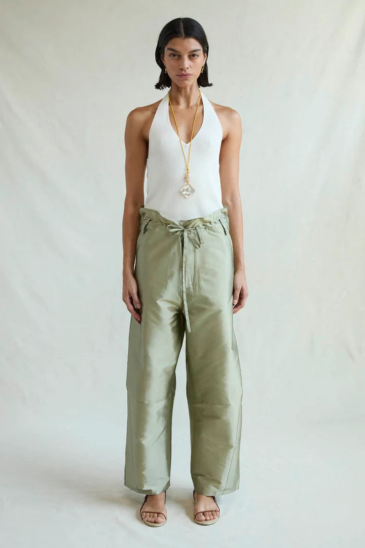 Techno Taffeta Barrel Pant - More Colors Available