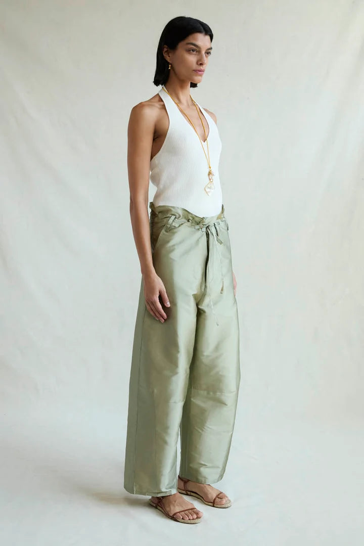 Techno Taffeta Barrel Pant - More Colors Available