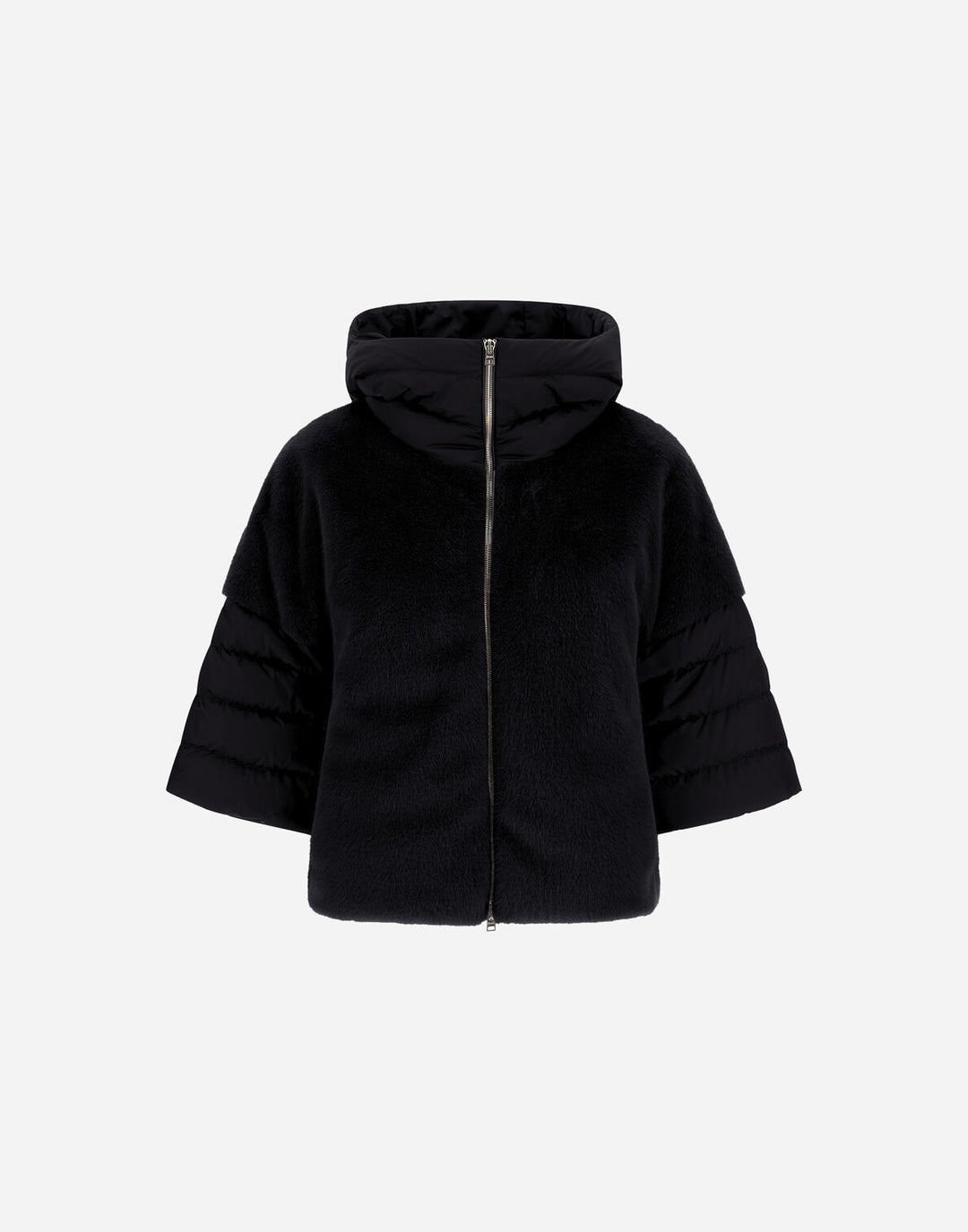 Herno Faux-Fur & Puffer Cape - More Colors Available