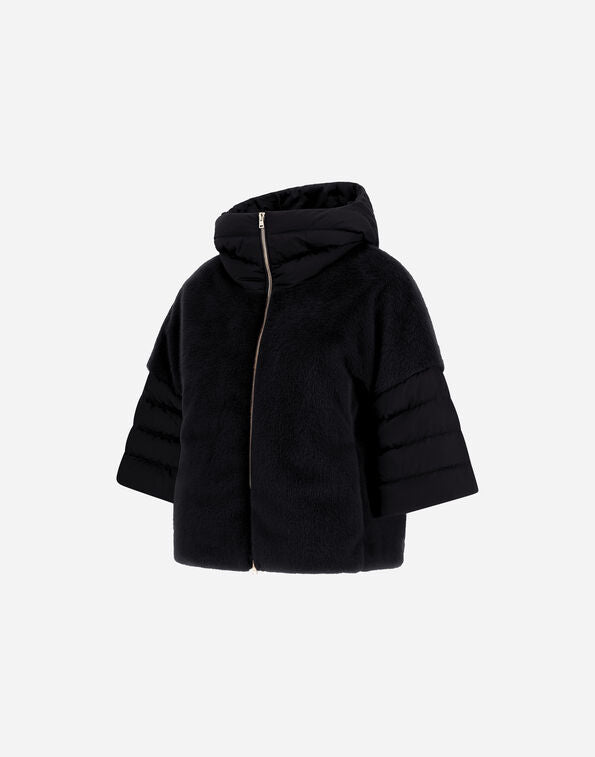 Herno Faux-Fur & Puffer Cape - More Colors Available