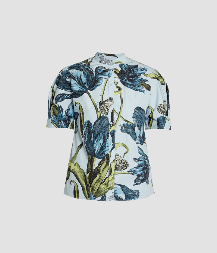Floral Print Short Sleeve Shirt