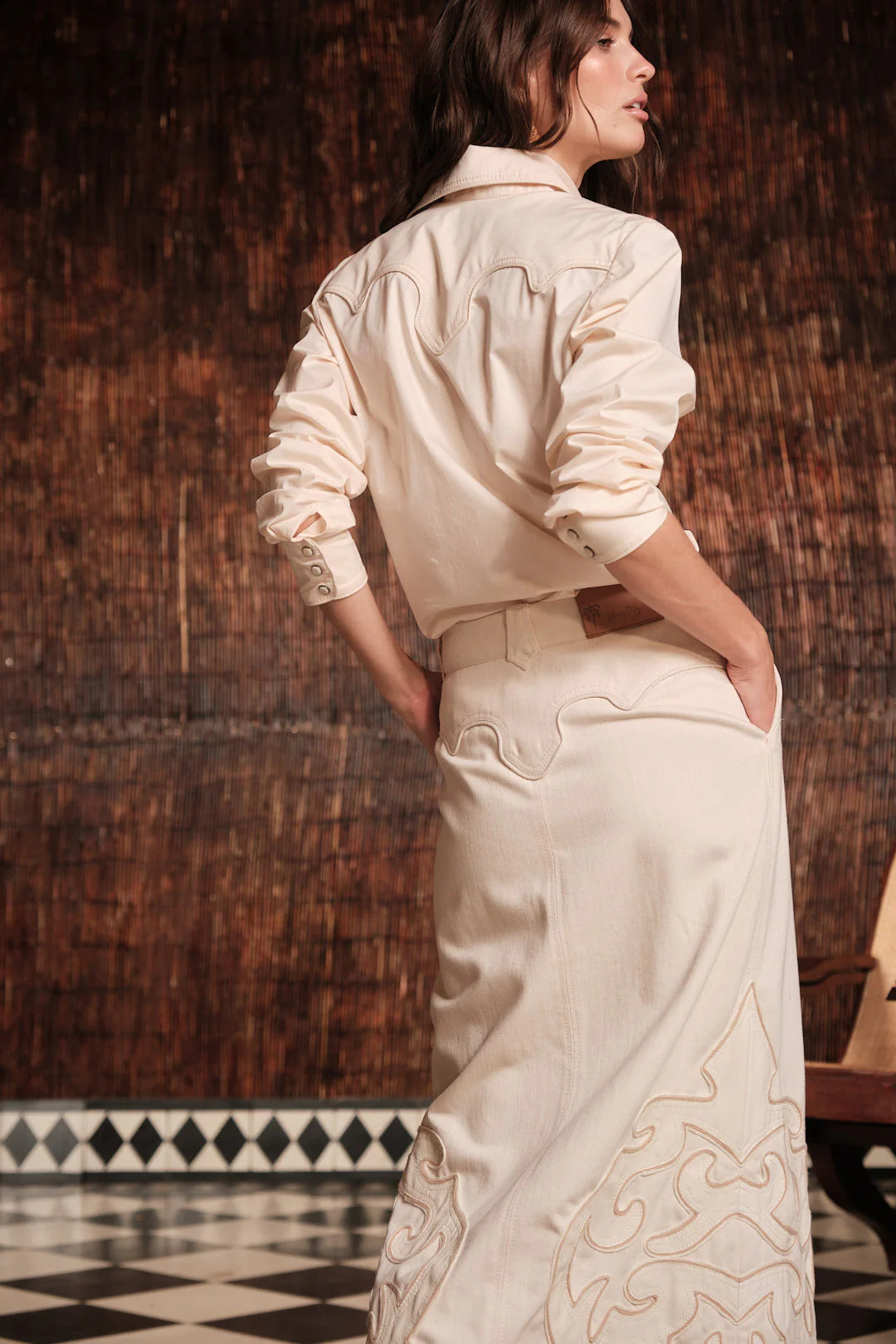 Hacia Puerto Shirt - Cream