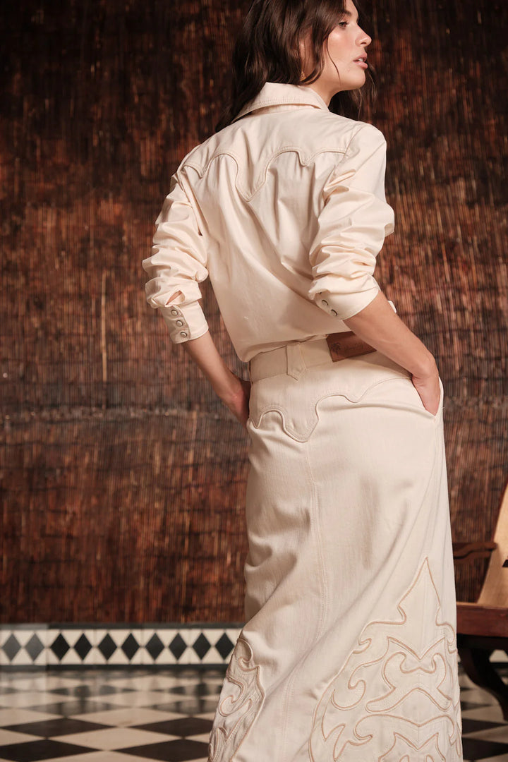 Hacia Puerto Shirt - Cream
