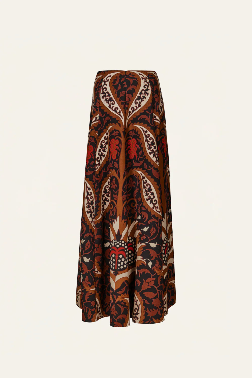 Boho Bloom Skirt - Black/Mocca/Sand/Red