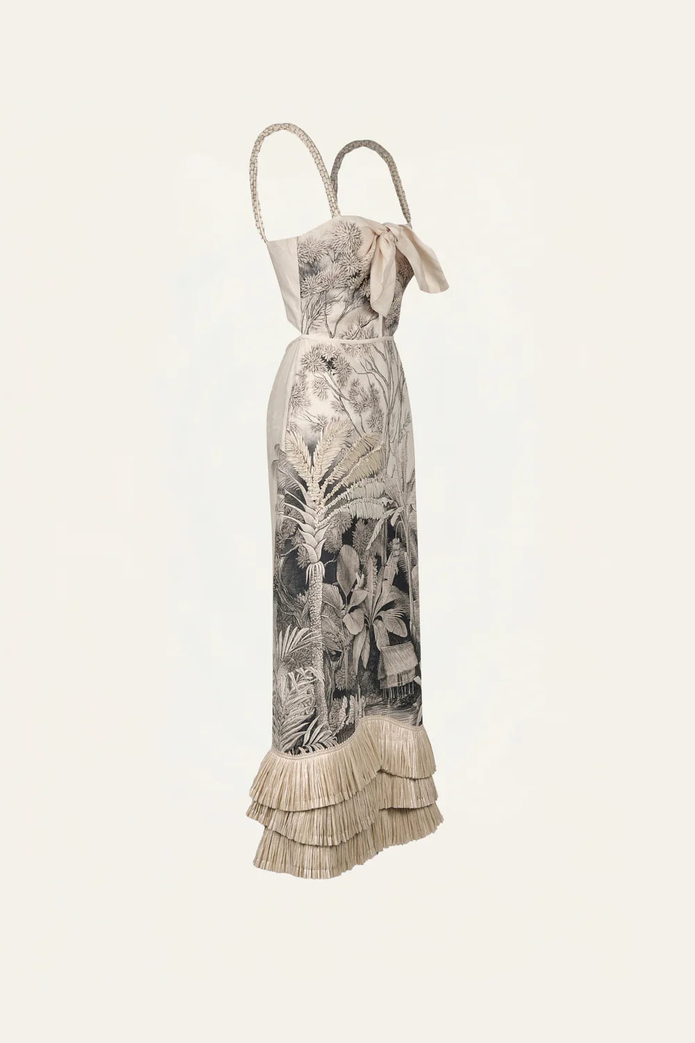 Invictus Dress - Off white/Black