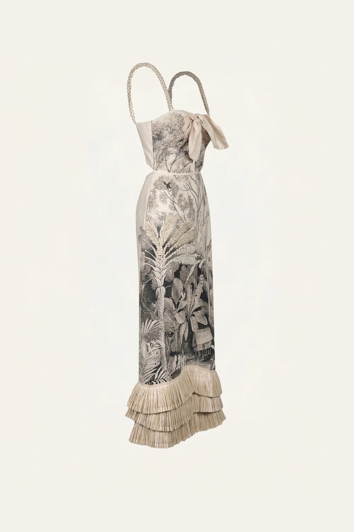 Invictus Dress - Off white/Black