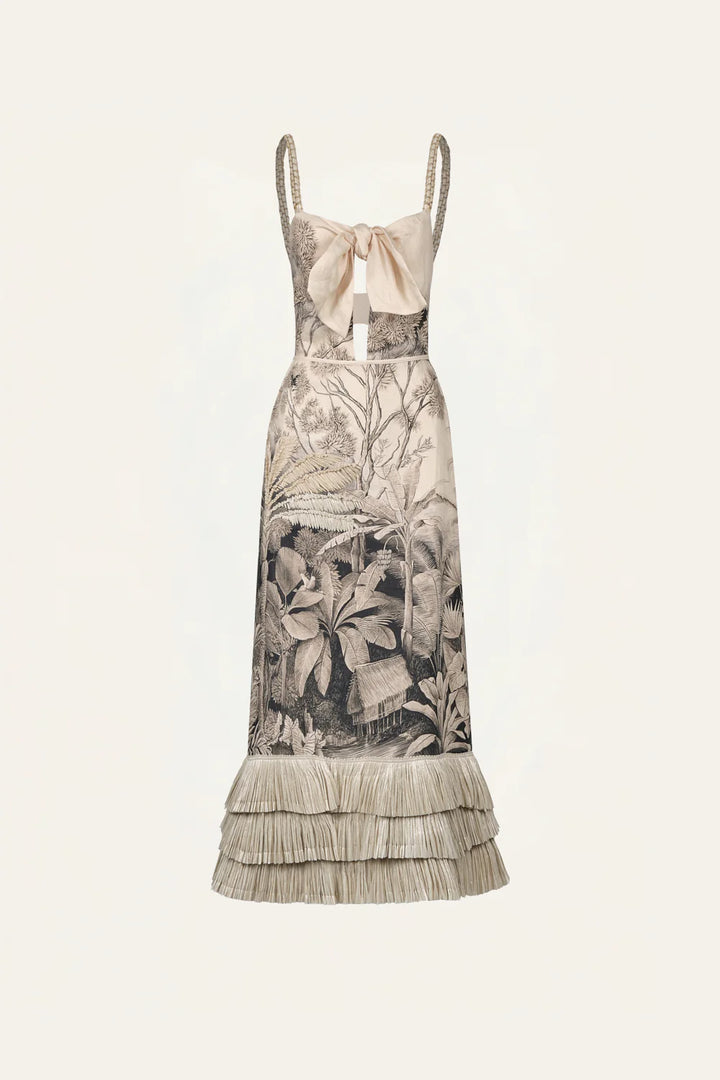 Invictus Dress - Off white/Black