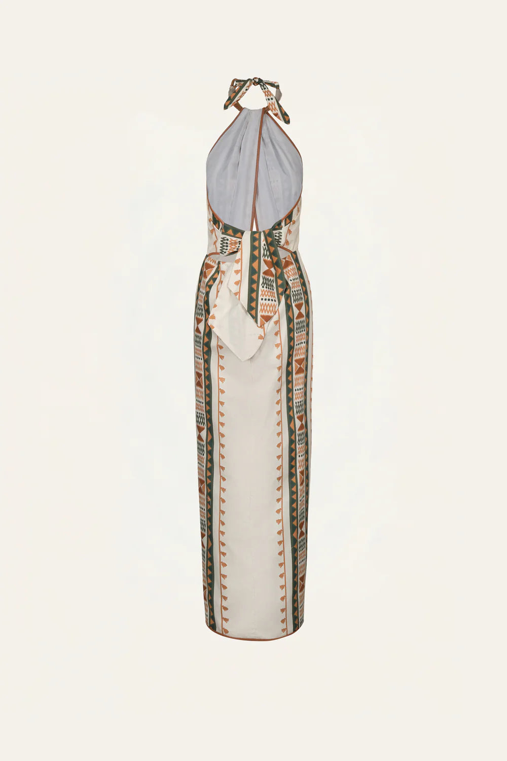 Centro Del Cielo Dress - Green Print