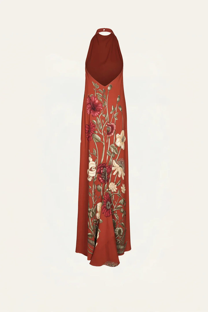 Johanna Ortiz Selva Intima Dress – Marsala