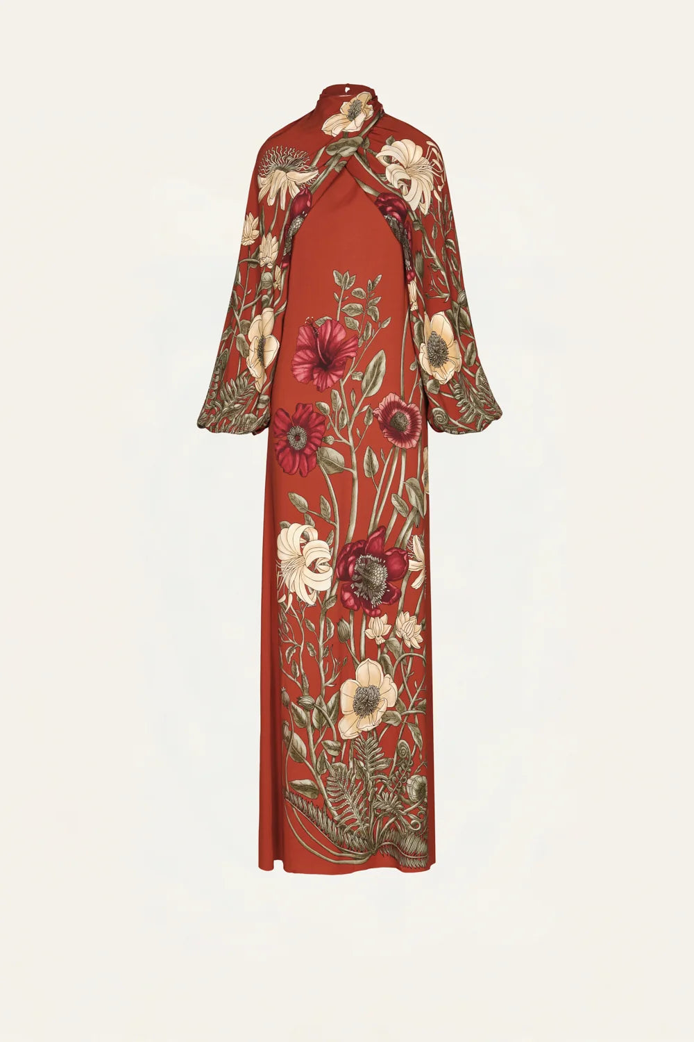 Johanna Ortiz Selva Intima Dress – Marsala