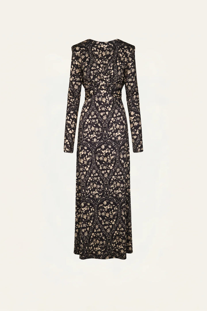Playful Grace Dress - Black Multi