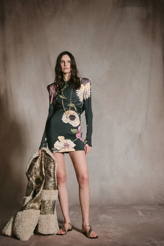 Johanna Ortiz Playful Grace Mini Dress