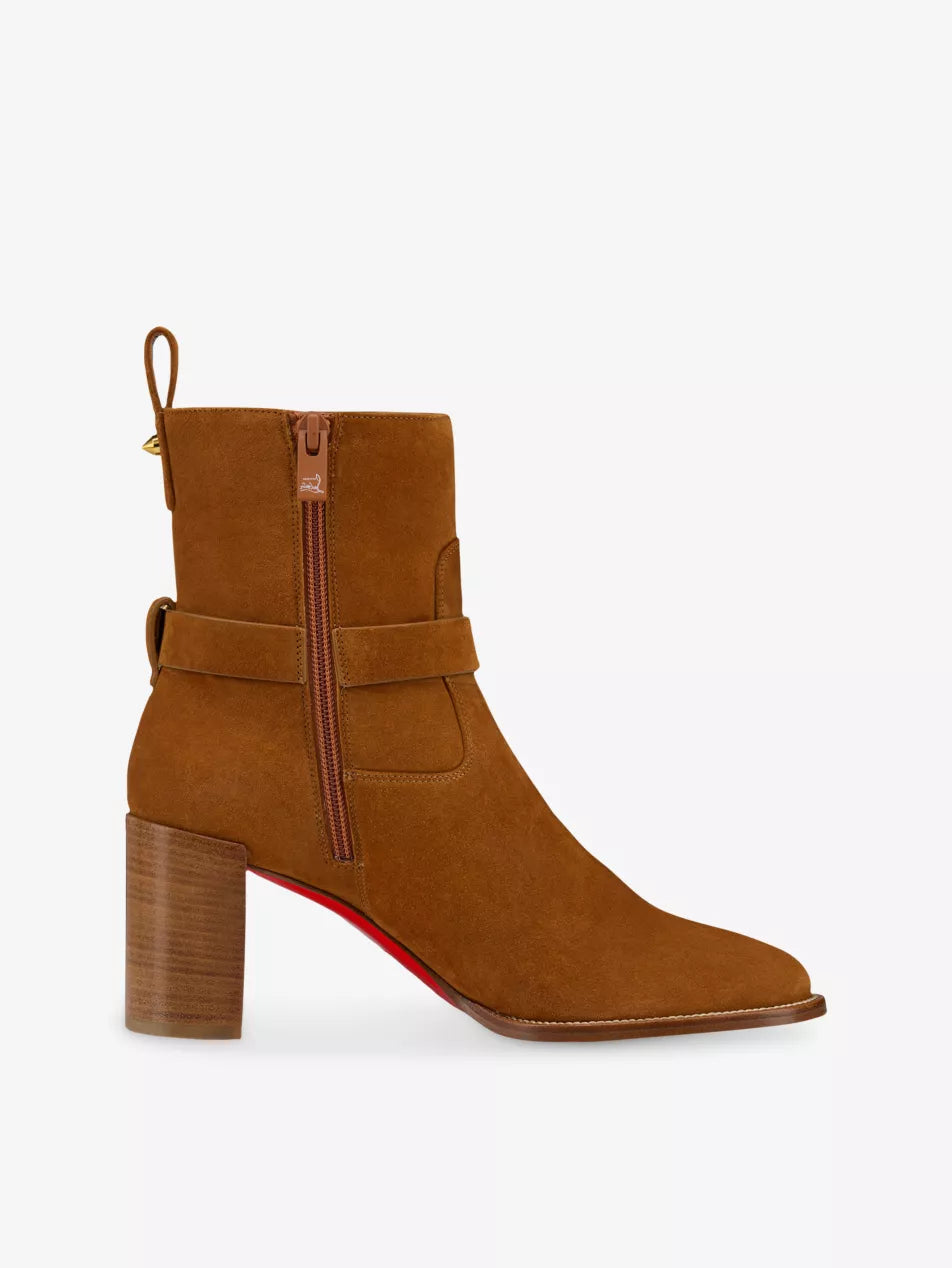 Dianouchette 70mm Suede Ankle Boots - Camel