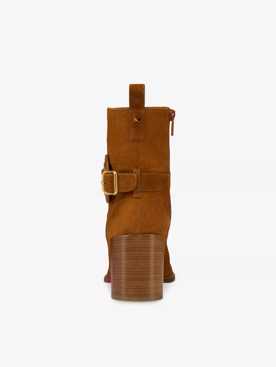 Dianouchette 70mm Suede Ankle Boots - Camel