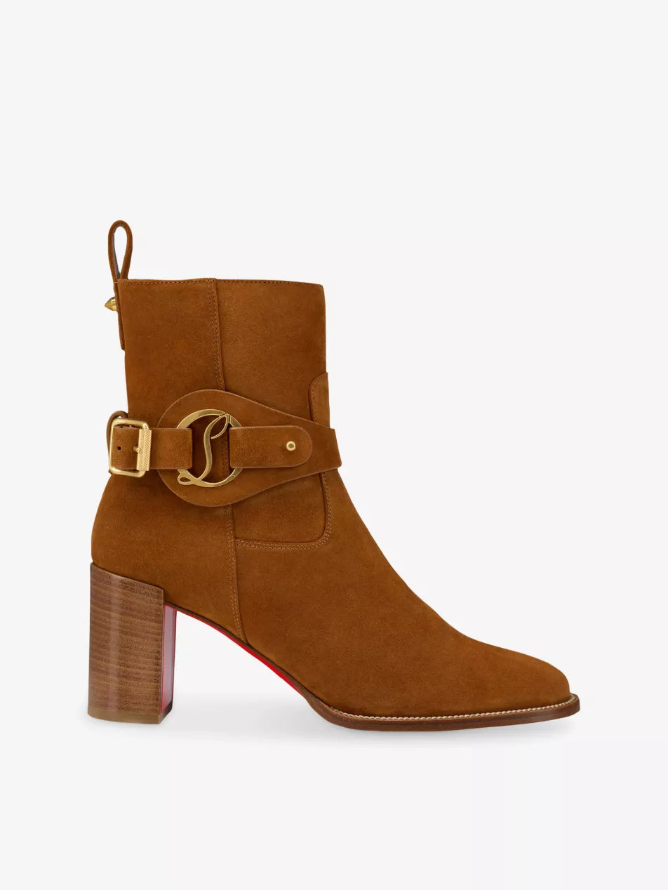 Dianouchette 70mm Suede Ankle Boots - Camel