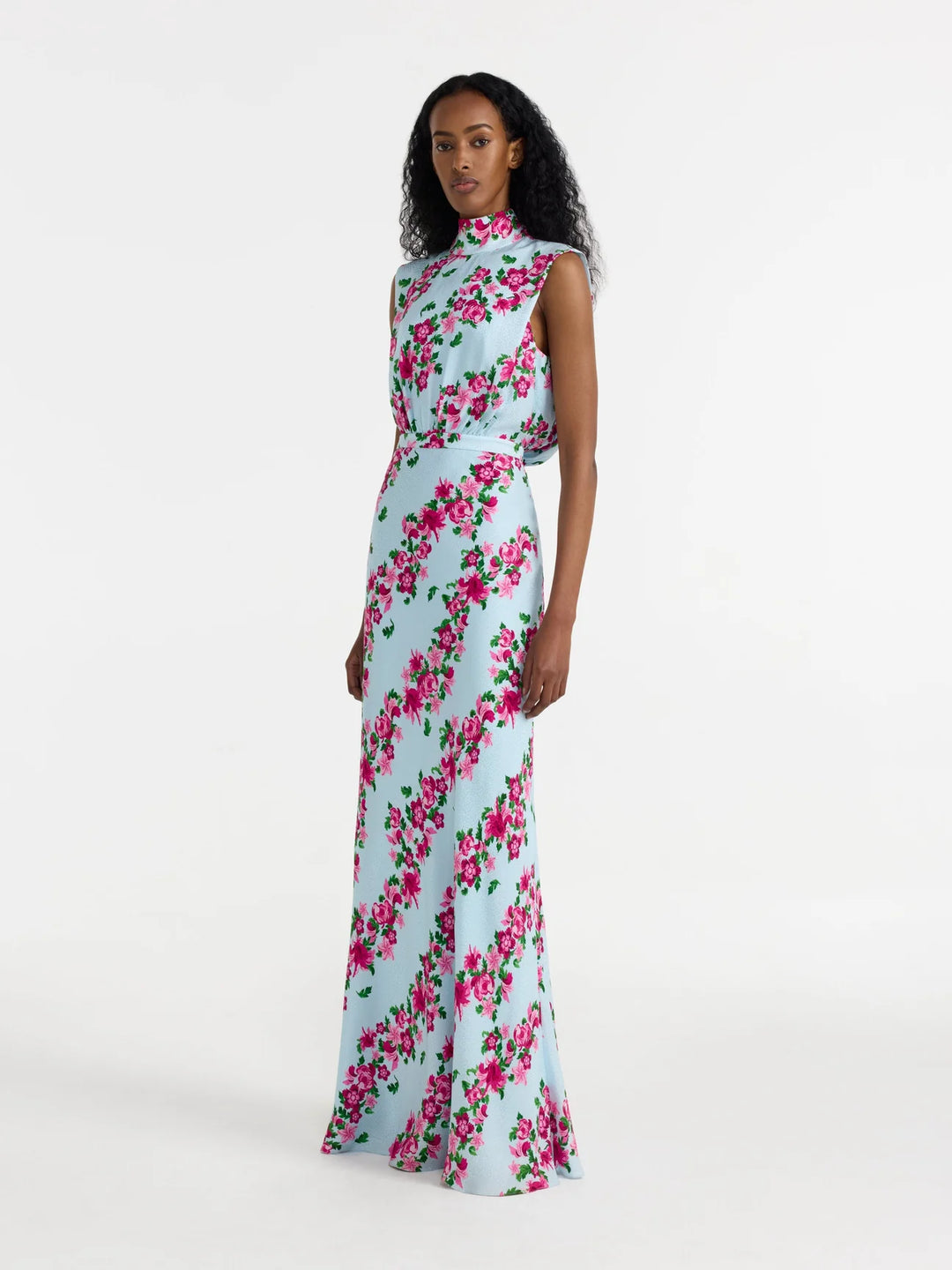 Fleur Dress - Light Blue