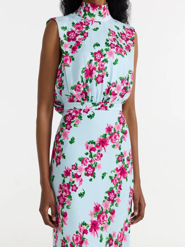 Fleur Dress - Light Blue