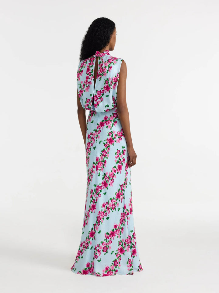 Fleur Dress - Light Blue