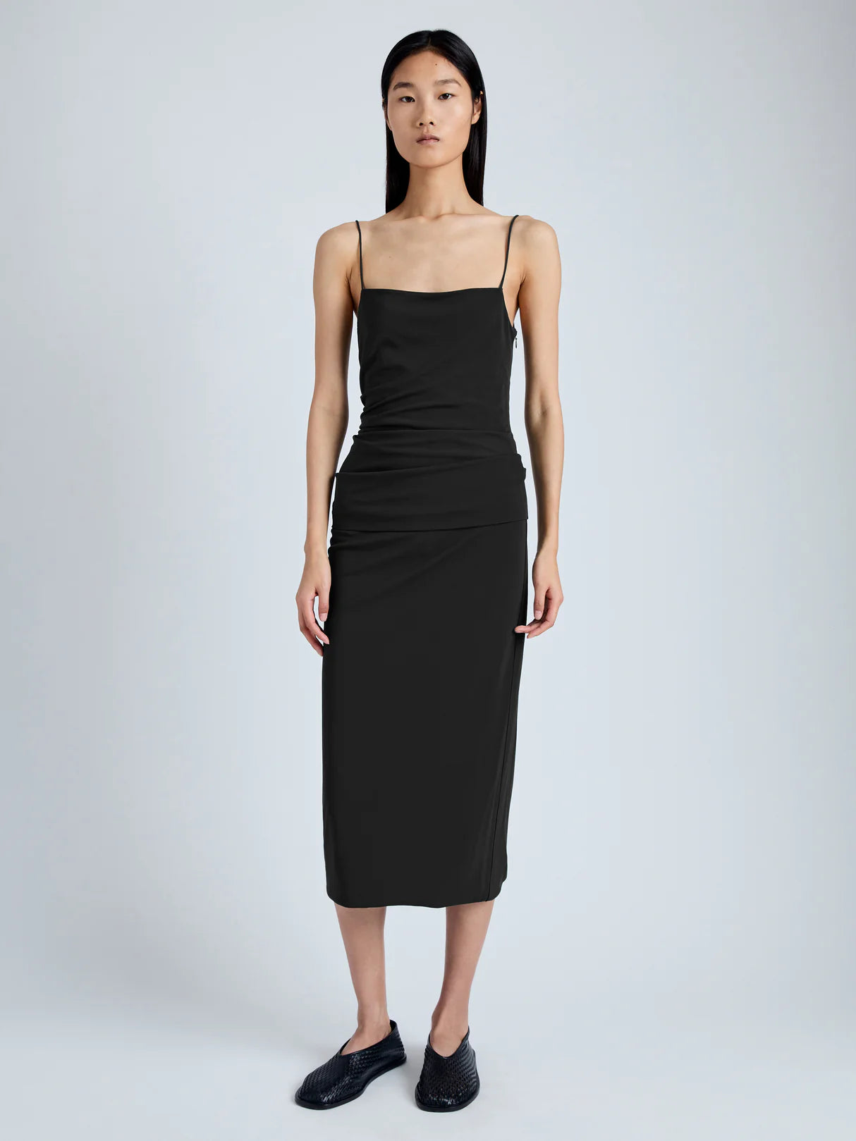 Blaire Dress in Viscose Jersey - Black