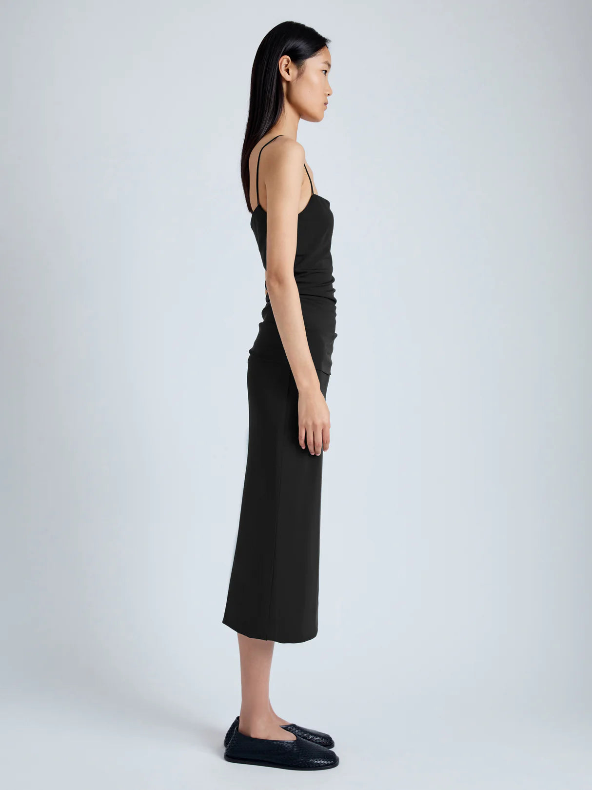 Blaire Dress in Viscose Jersey - Black