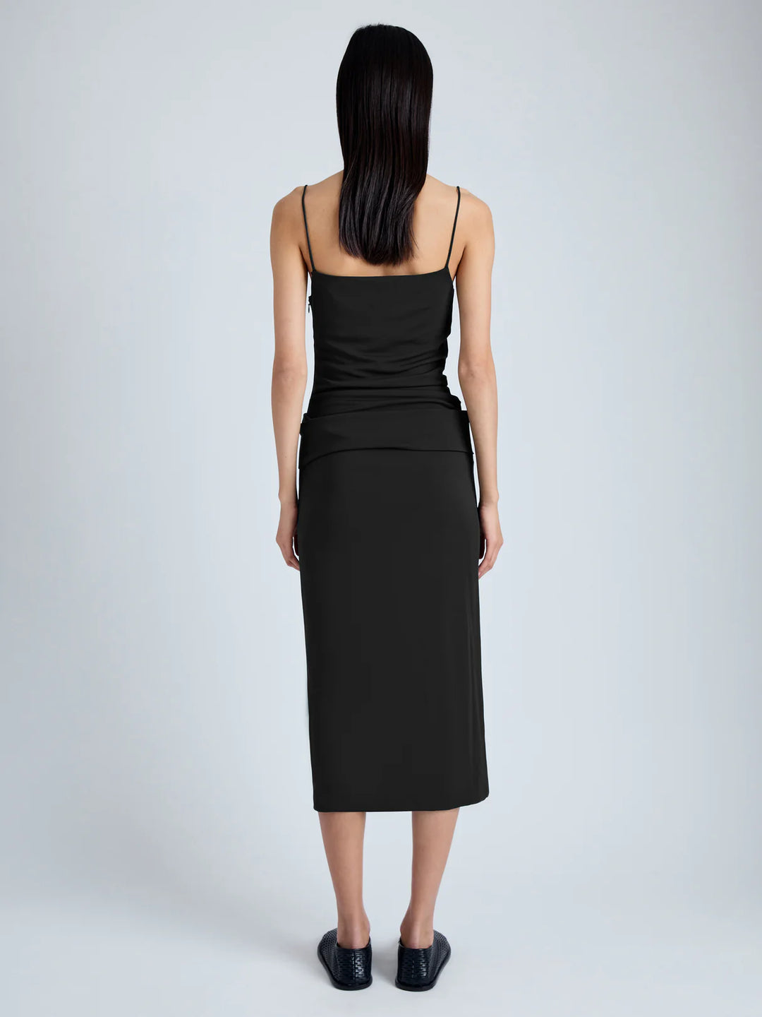 Blaire Dress in Viscose Jersey - Black