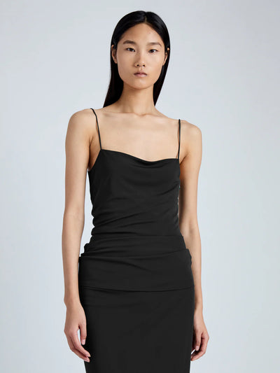 Blaire Dress in Viscose Jersey - Black