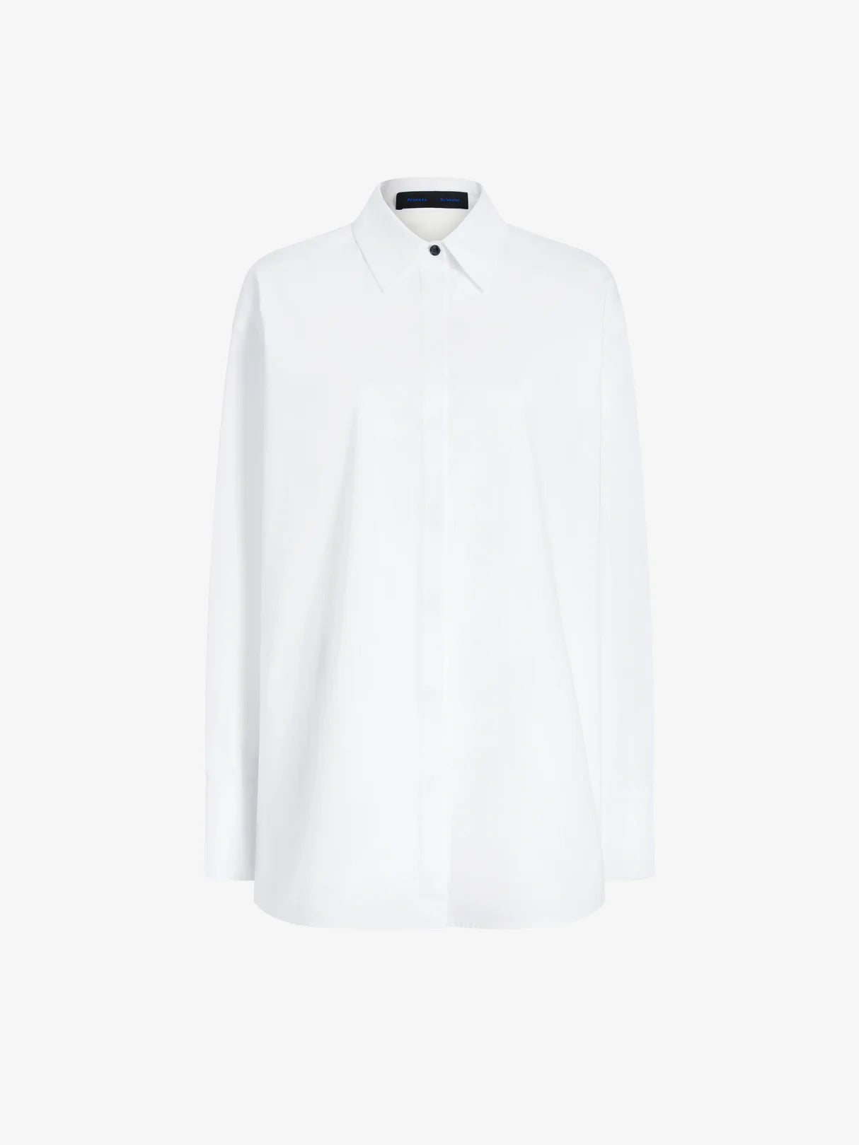 Addy Shirt in Compact Cotton Poplin - White