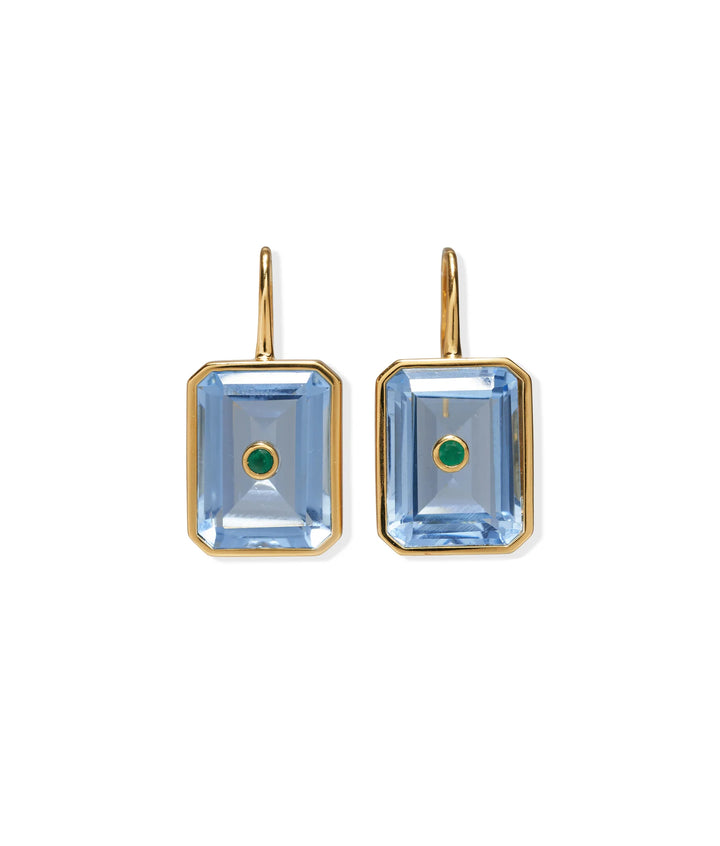 Tile Earrings - Glacier