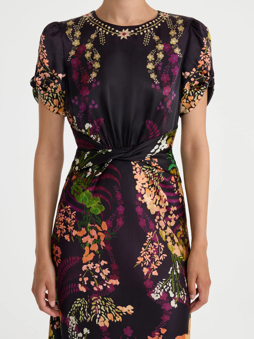 Gwen Dress - Black Multi