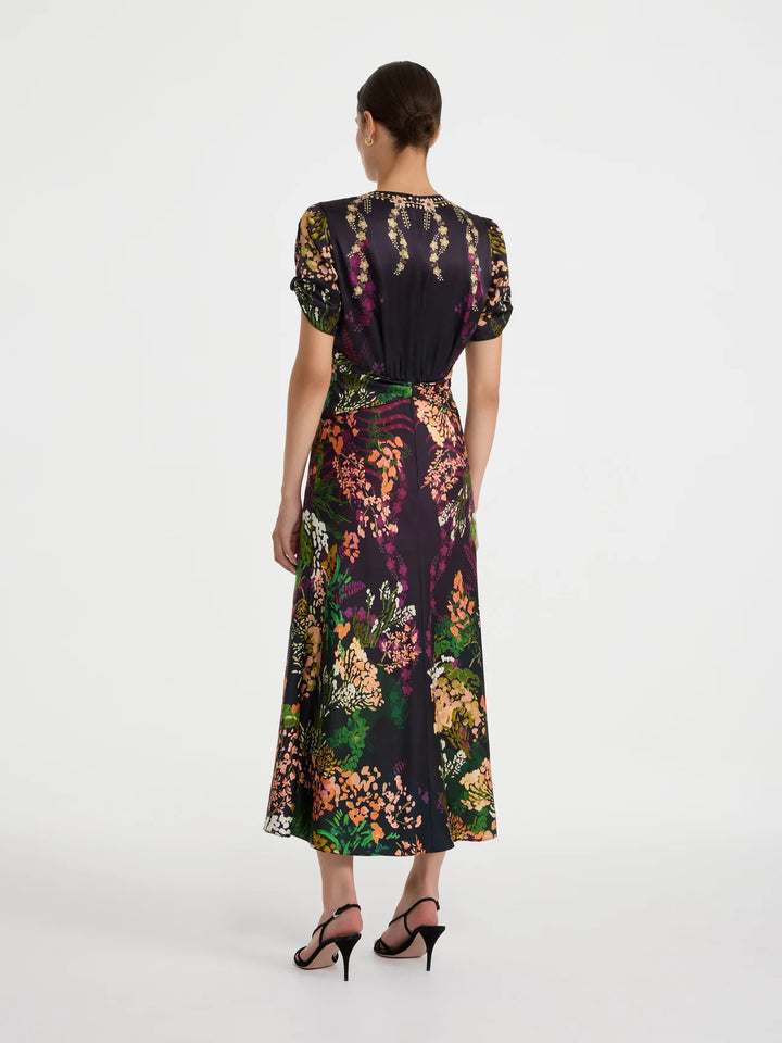Gwen Dress - Black Multi