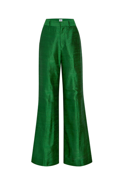 Full Length Flare Pant - Emerald