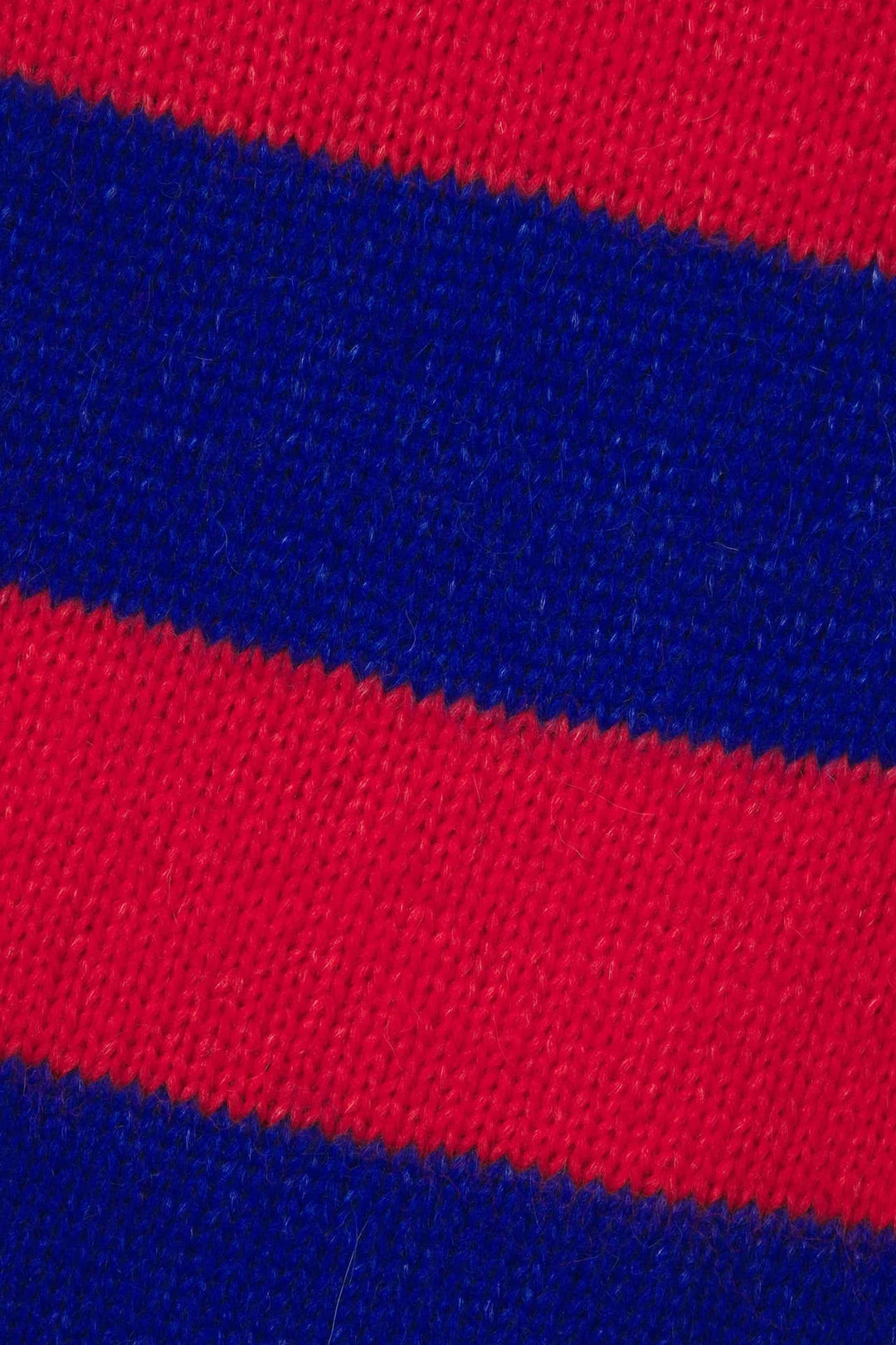 Juneau Sweater - Red/Blue Stripe