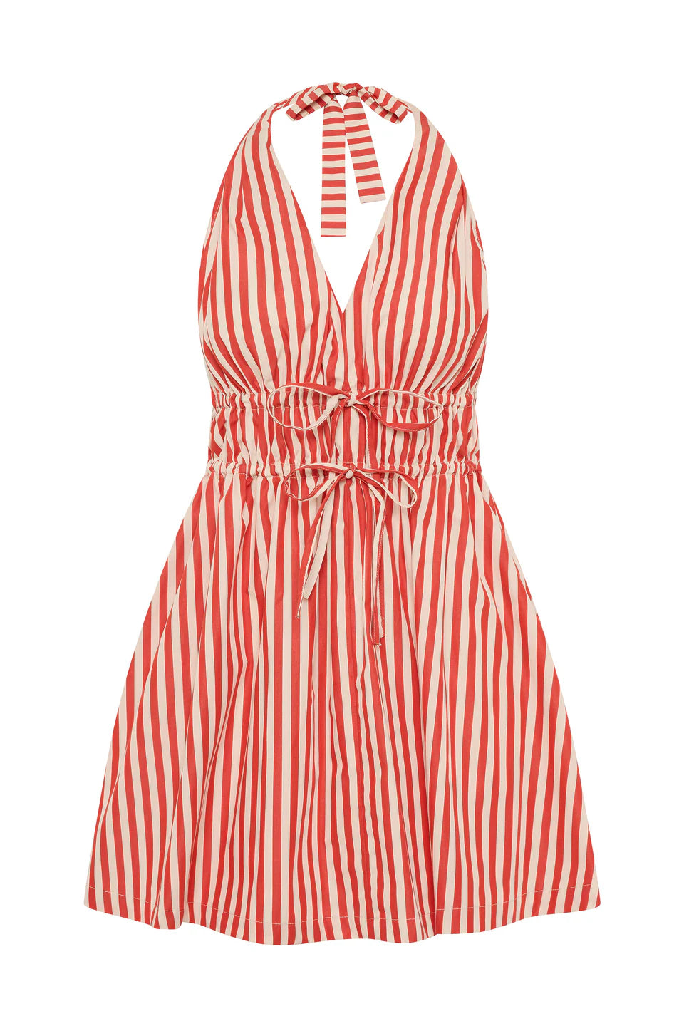 Ermita Dress - Red/White Stripe